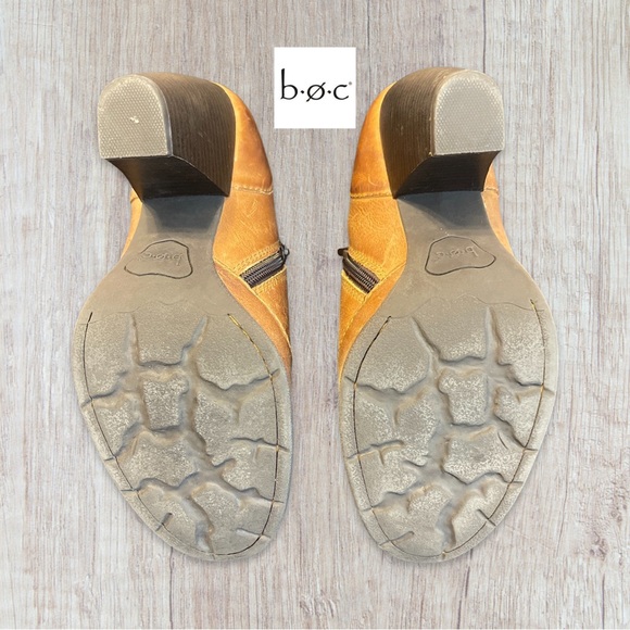 Born of Concept Heeled Leather Booties - Picture 7 of 8